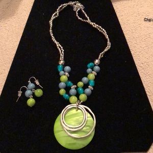 Necklace & Earrings